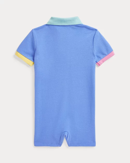 Lauren Ralph Lauren Peto Corto Polo De Piqué Con Big Pony Para Bebé Niño | Ralph Lauren® ES