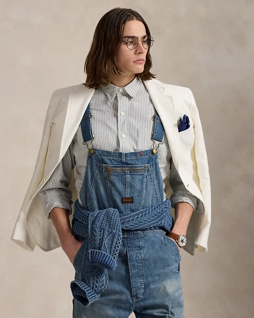 Lauren Ralph Lauren Peto Vaquero Desgastado Para Hombre | Ralph Lauren® ES