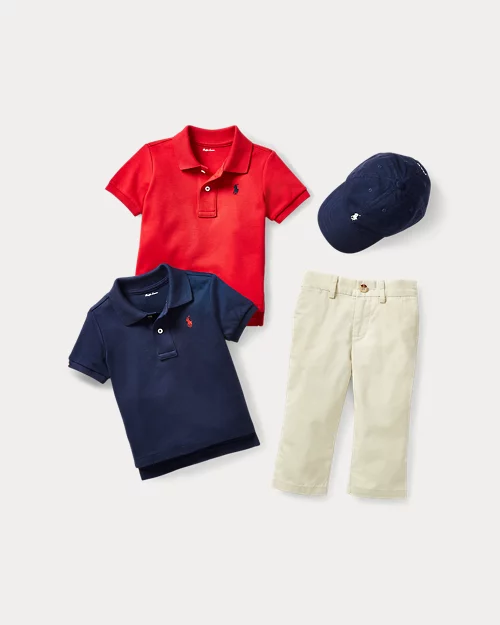 Lauren Ralph Lauren Polo De Algodón Suave Para Bebé Niño | Ralph Lauren® ES