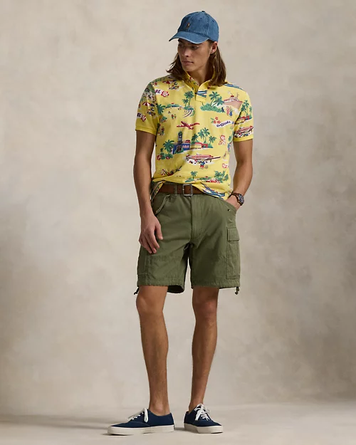 Lauren Ralph Lauren Polo De Piqué Custom Slim Con Polo Bear Para Hombre | Ralph Lauren® ES