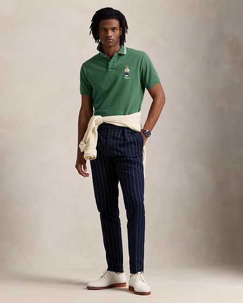 Lauren Ralph Lauren Polo De Piqué Custom Slim Con Polo Bear Para Hombre | Ralph Lauren® ES