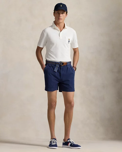 Lauren Ralph Lauren Polo De Piqué Custom Slim Con Polo Bear Para Hombre | Ralph Lauren® ES