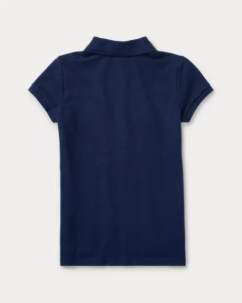 Lauren Ralph Lauren Polo De Piqué De Algodón Elástico Para Niña | Ralph Lauren® ES
