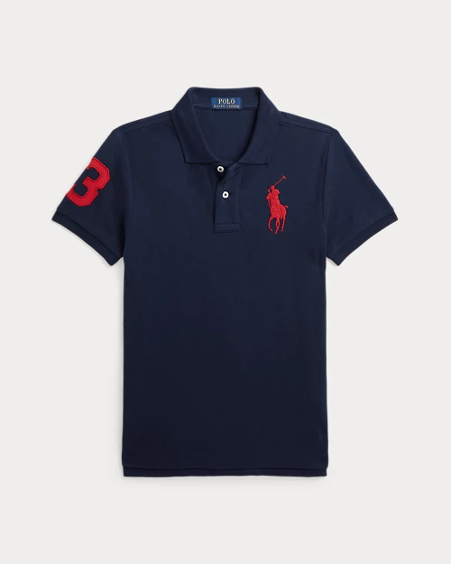 lauren ralph lauren Polo de piqué de algodón Slim Fit para niño | Ralph Lauren® ES