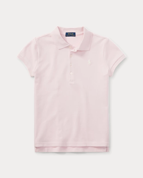 lauren ralph lauren Polo de piqué elástico para niña | Ralph Lauren® ES