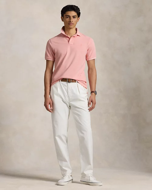 Lauren Ralph Lauren Polo De Piqué Teñido Custom Slim Fit Para Hombre | Ralph Lauren® ES