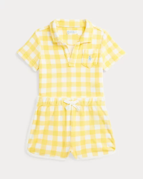 lauren ralph lauren Polo y pantalón corto de cuadros vichy para bebé niño | Ralph Lauren® ES