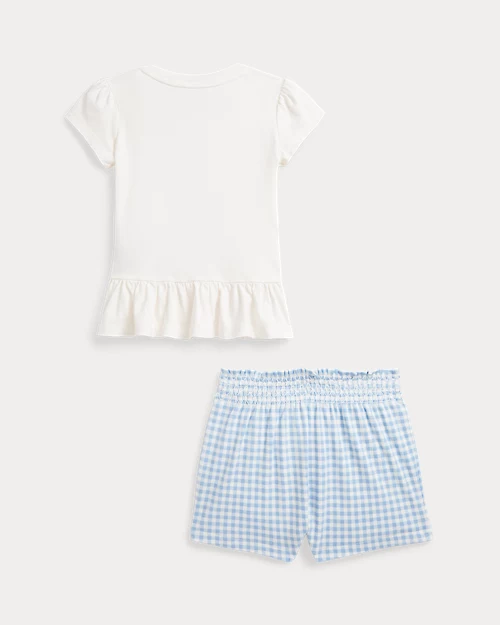 Lauren Ralph Lauren Pololo Y Camiseta De Algodón Para Bebé Niña | Ralph Lauren® ES