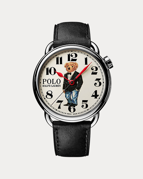 lauren ralph lauren Reloj Polo Bear con esmoquin de 42 mm para hombre | Ralph Lauren® ES
