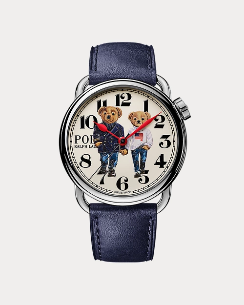lauren ralph lauren Reloj Polo Bear Ralph & Ricky de 38 mm para hombre | Ralph Lauren® ES