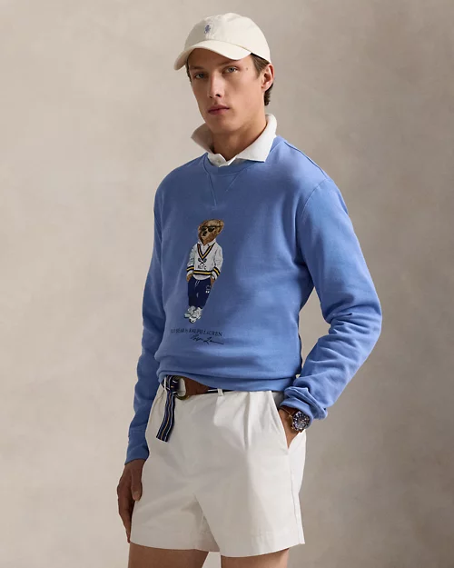 lauren ralph lauren Sudadera de felpa con Polo Bear para hombre | Ralph Lauren® ES