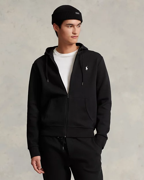 lauren ralph lauren Sudadera de punto doble y cremallera para hombre | Ralph Lauren® ES