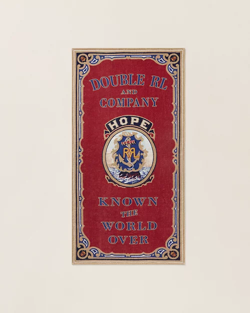 lauren ralph lauren Toalla de playa con escudo | Ralph Lauren® ES