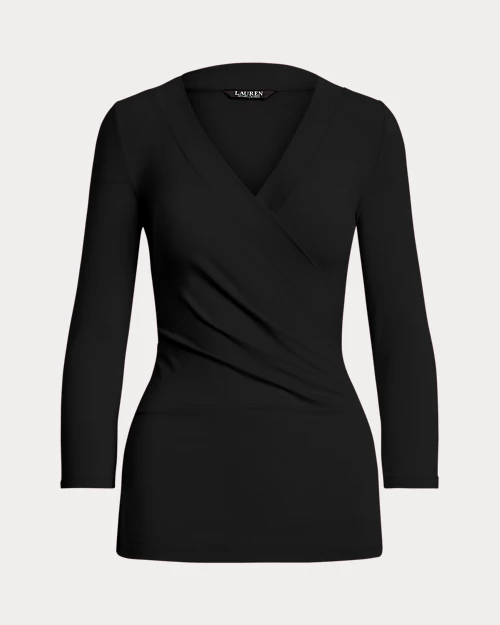 Lauren Ralph Lauren Top Cruzado De Punto Jersey Para Mujer | Ralph Lauren® ES