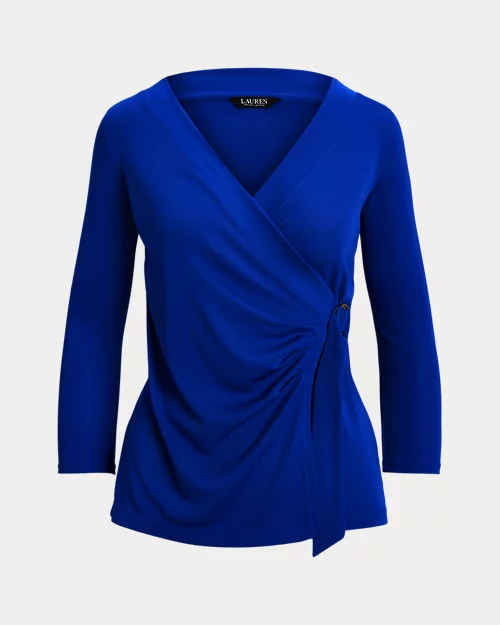 Lauren Ralph Lauren Top De Punto Elástico Para Mujer | Ralph Lauren® ES