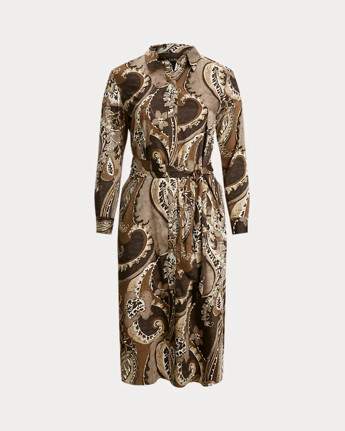 Lauren Ralph Lauren Vestido Camisero De Sarga Para Mujer | Ralph Lauren® ES