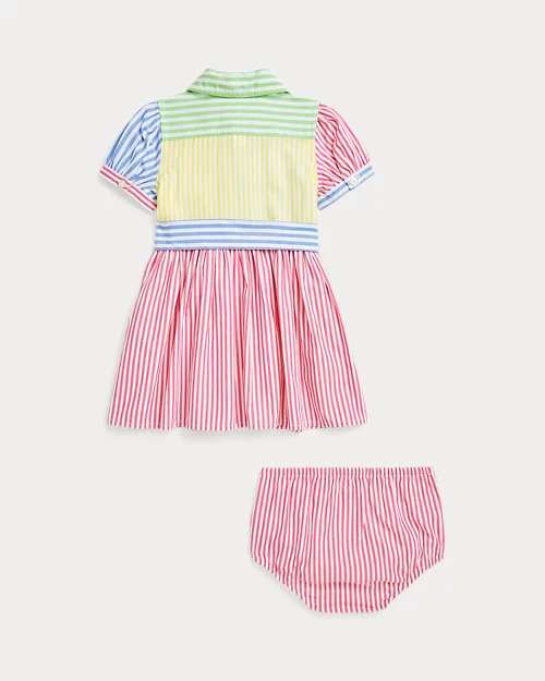 Lauren Ralph Lauren Vestido Camisero Fun De Algodón Y Pololo Para Bebé Niña | Ralph Lauren® ES