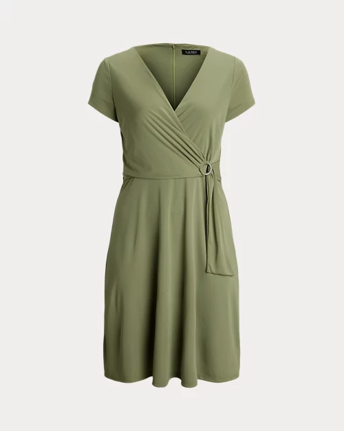 Lauren Ralph Lauren Vestido Cruzado De Punto Jersey Para Mujer | Ralph Lauren® ES