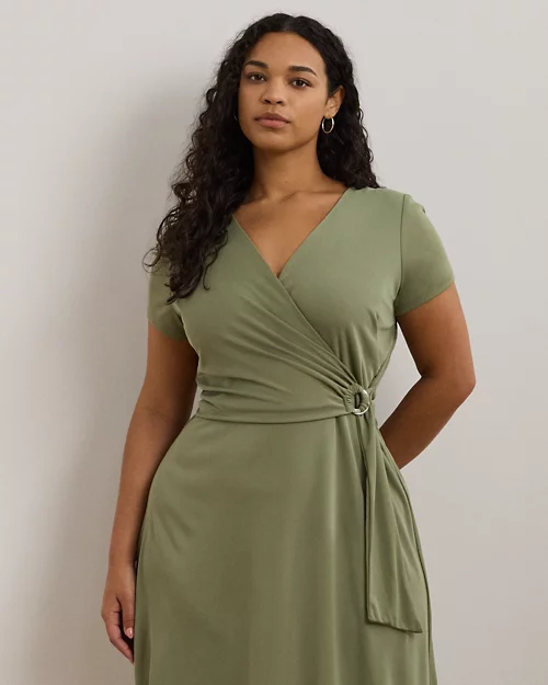 Lauren Ralph Lauren Vestido Cruzado De Punto Jersey Para Mujer | Ralph Lauren® ES