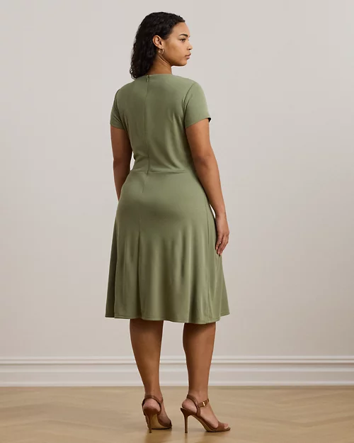 Lauren Ralph Lauren Vestido Cruzado De Punto Jersey Para Mujer | Ralph Lauren® ES