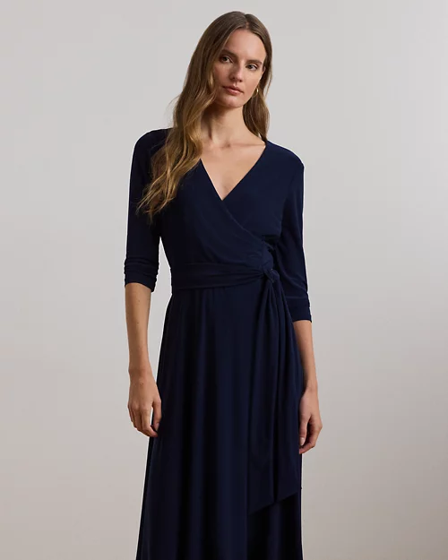 Lauren Ralph Lauren Vestido Cruzado De Punto Jersey Para Mujer | Ralph Lauren® ES