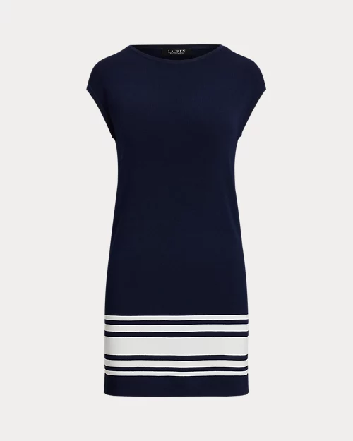 Lauren Ralph Lauren Vestido De Punto Con Manga De Casquillo Para Mujer | Ralph Lauren® ES