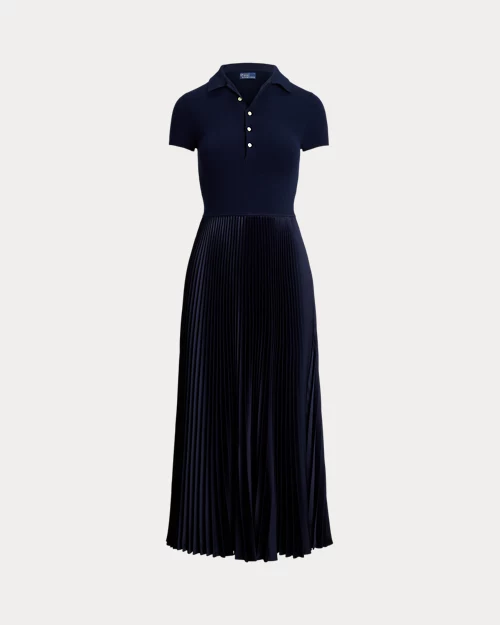 Lauren Ralph Lauren Vestido Tipo Polo Con Cuerpo De Punto Para Mujer | Ralph Lauren® ES
