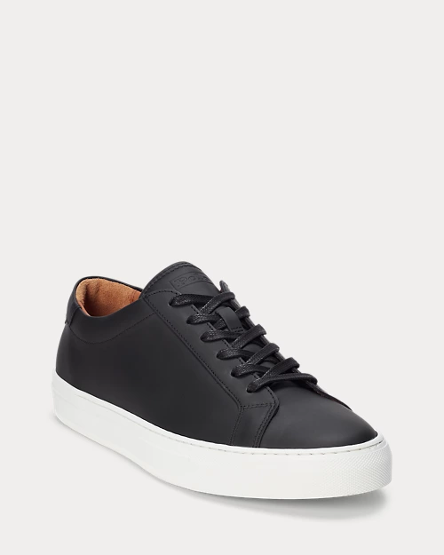 Lauren Ralph Lauren Zapatilla Deportiva Jermain De Piel Para Hombre | Ralph Lauren® ES
