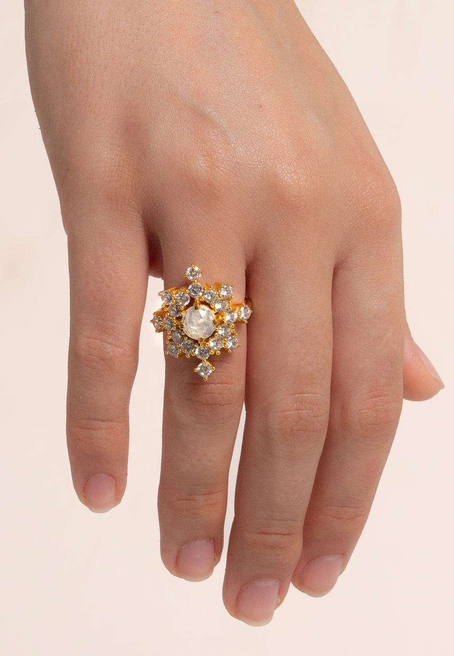 Lavani Anillo Altaira Blanco