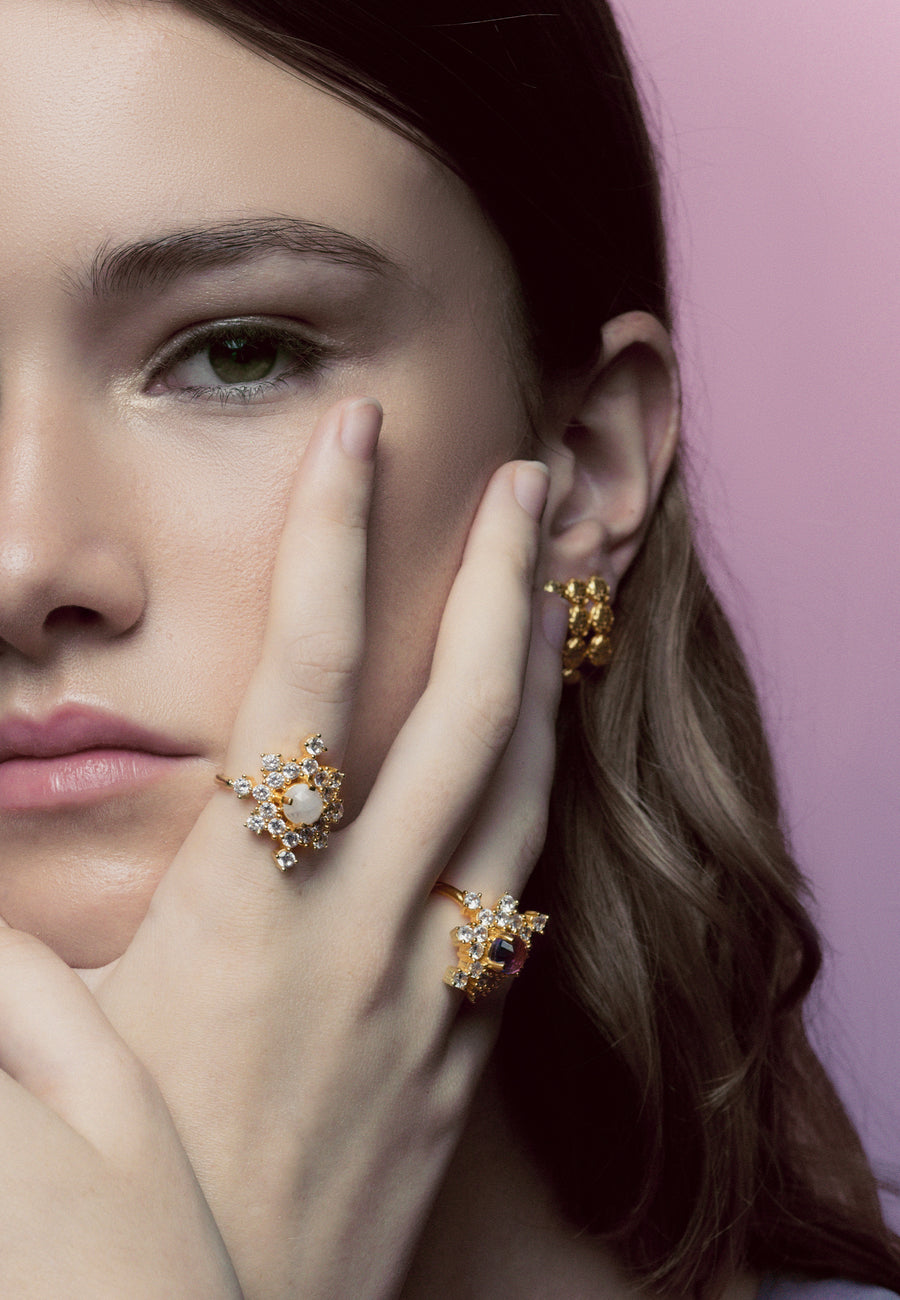 Lavani Anillo Altaira Blanco