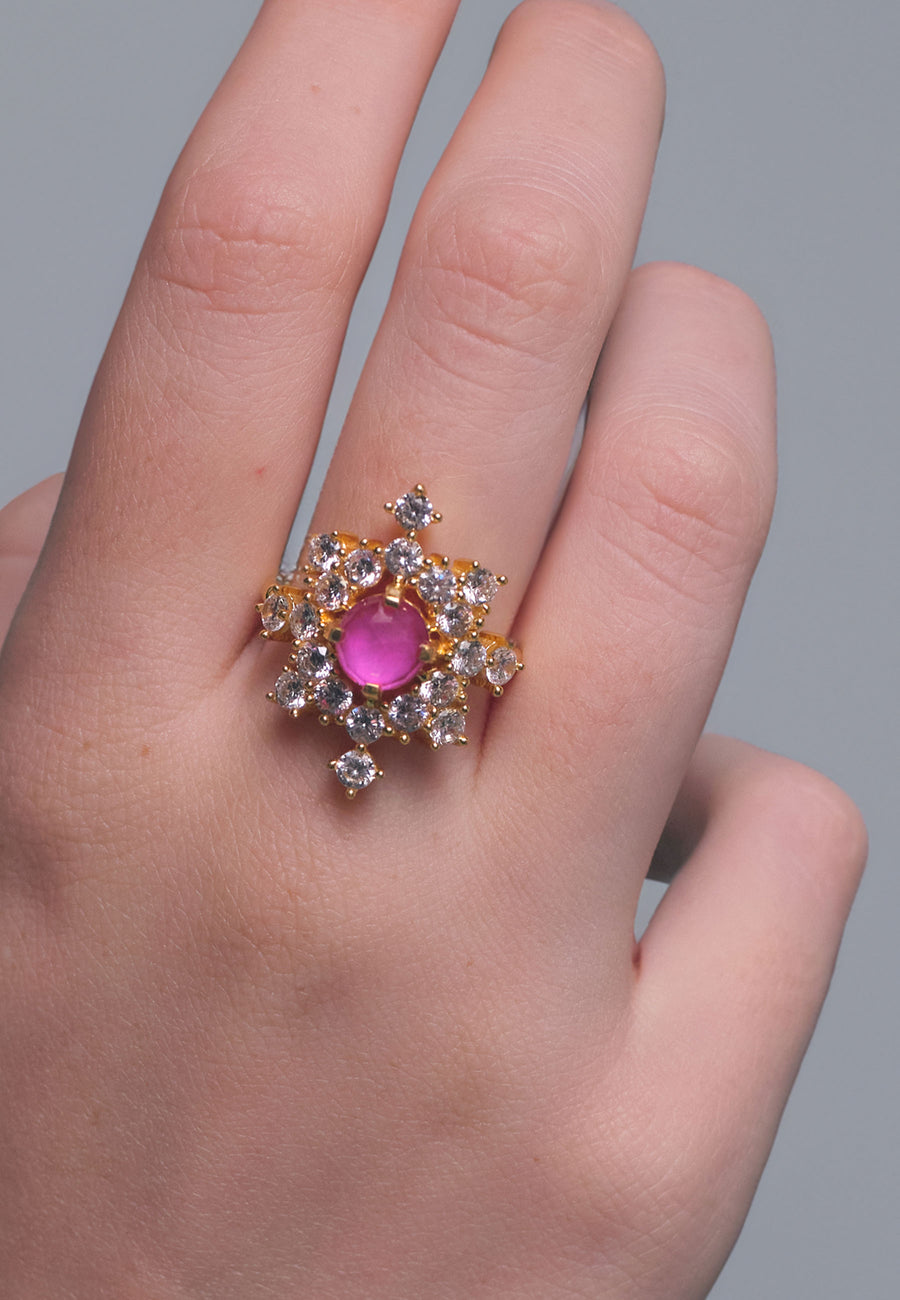 Lavani Anillo Altaira Fucsia