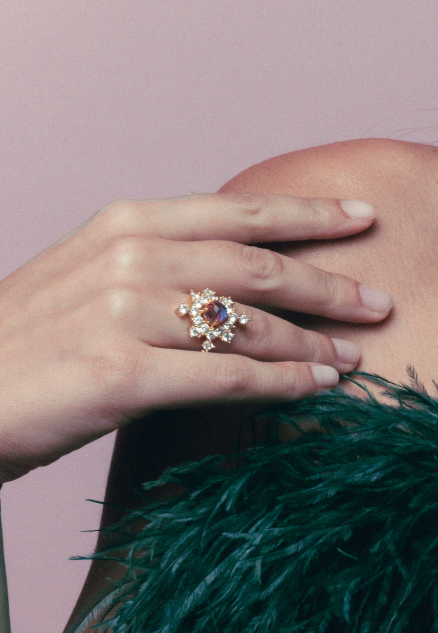 Lavani Anillo Altaira Morado