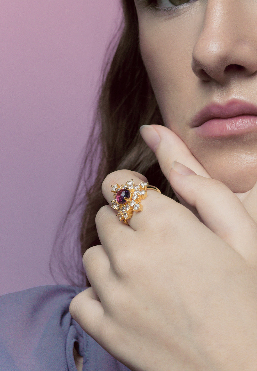 Lavani Anillo Altaira Morado