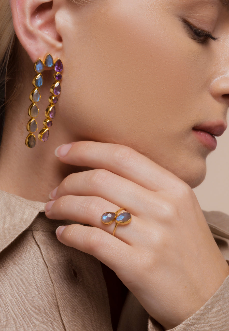 Lavani Anillo Aura Gris