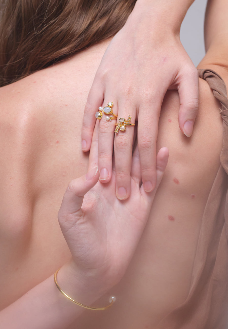 Lavani Anillo Cassara Blanco