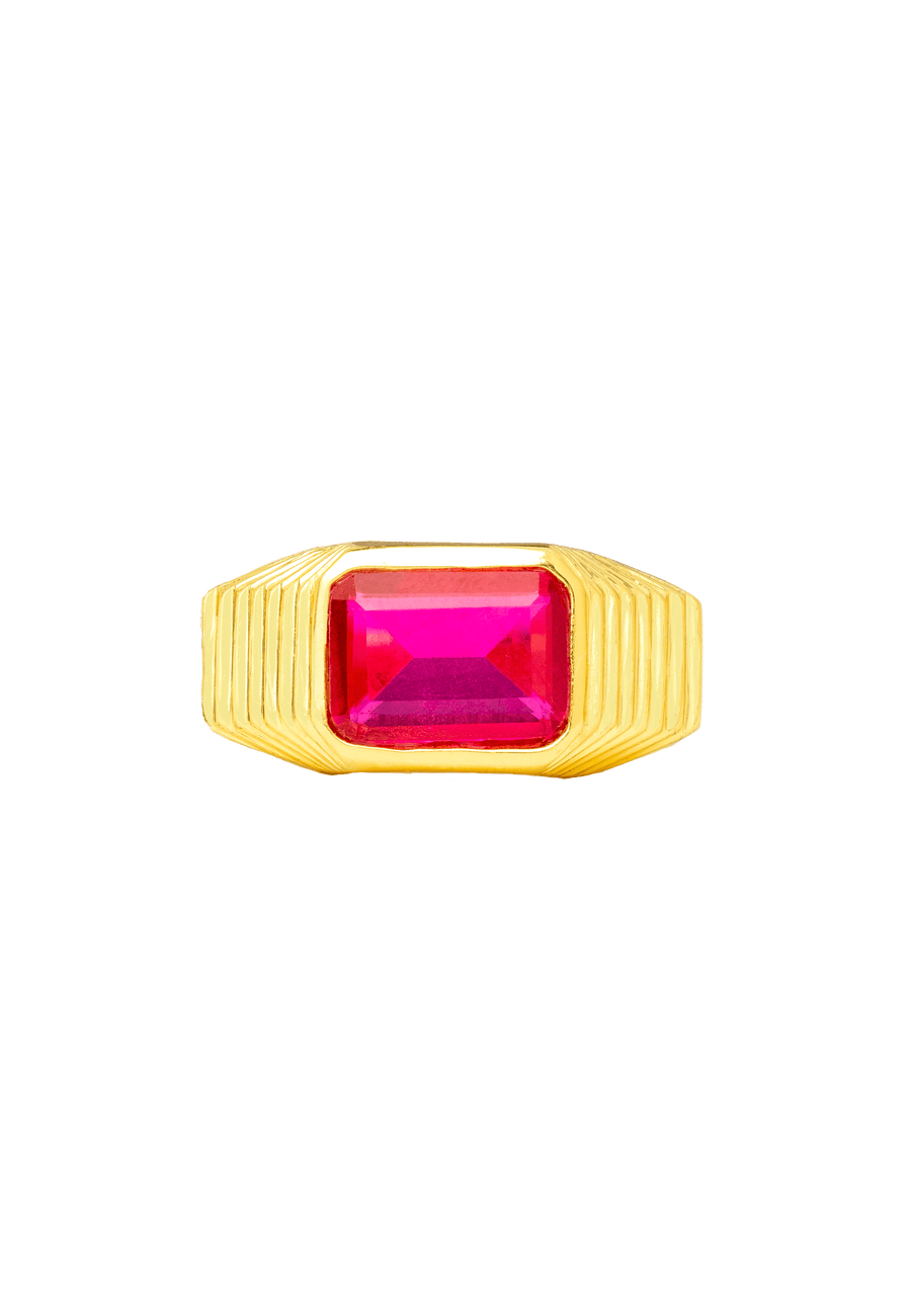 lavani Anillo Chevalier Fucsia