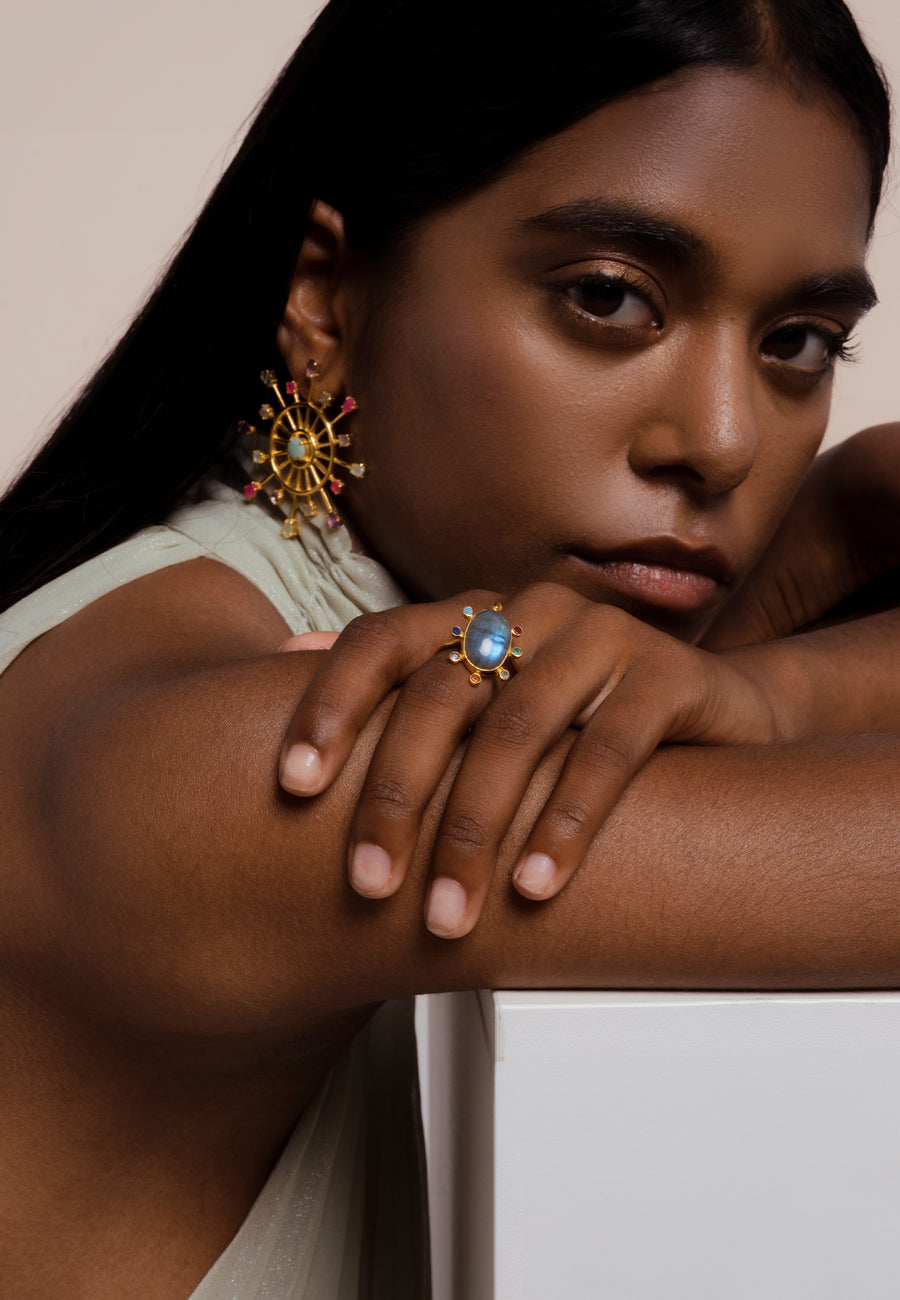 Lavani Anillo Dharma Multicolor