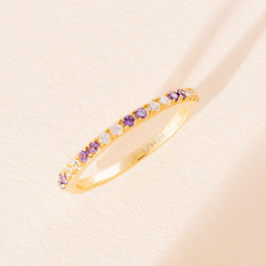 Lavani Anillo Diya Morado