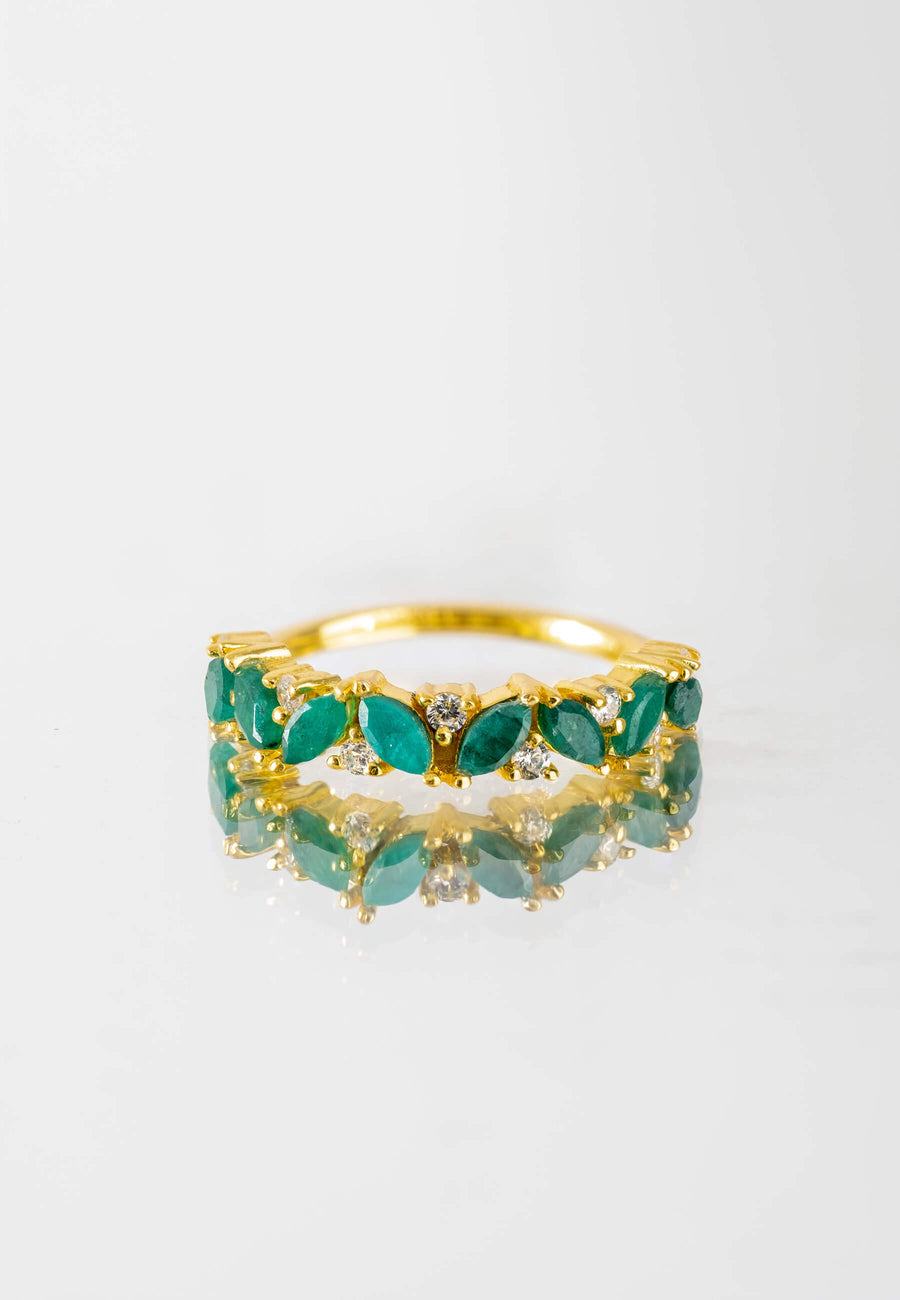 Lavani Anillo Esmeralda Mayo
