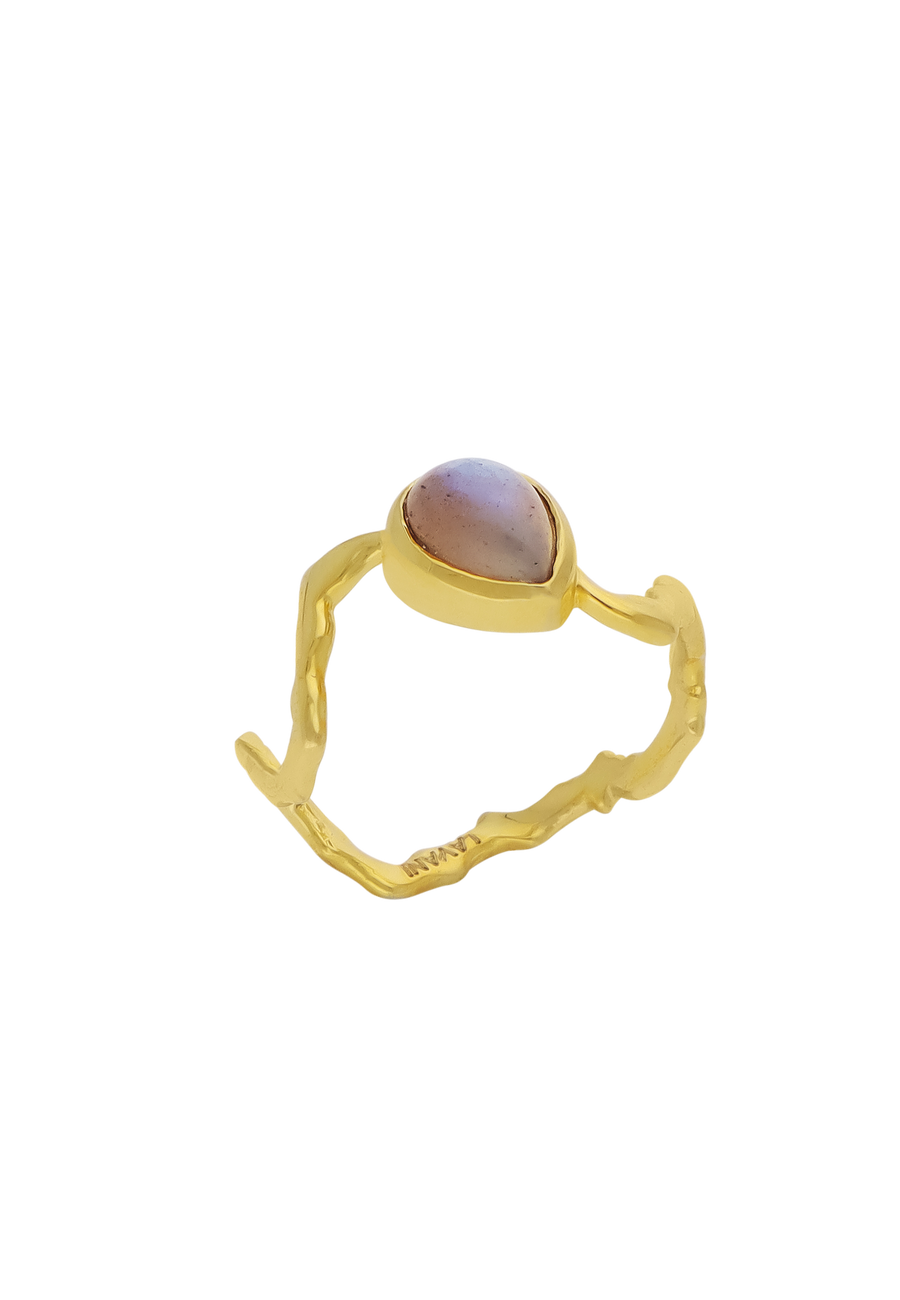 lavani Anillo Gratitude Gris