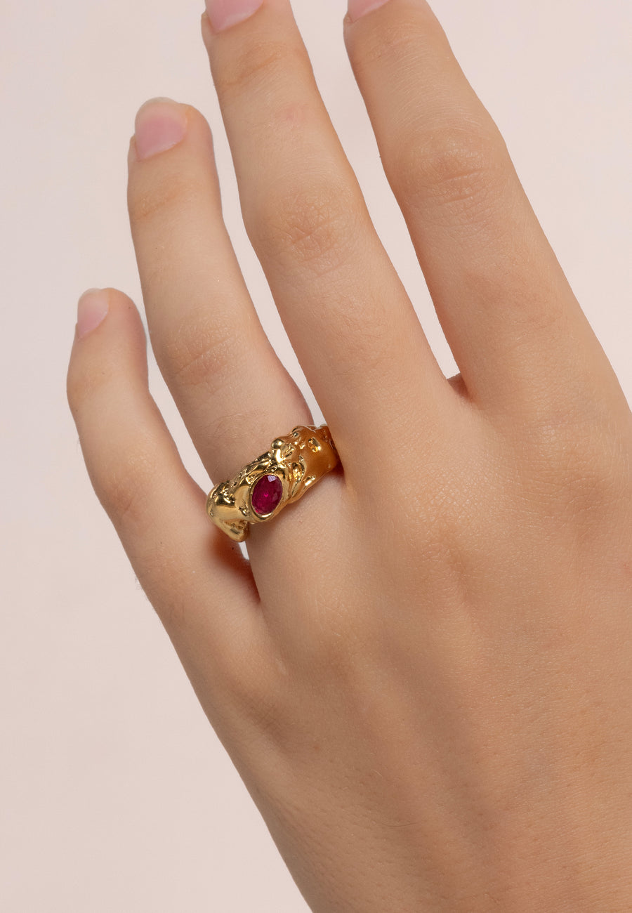 Lavani Anillo Judy Fucsia