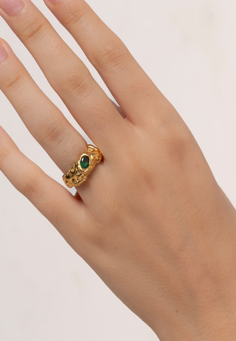 Lavani Anillo Judy Verde