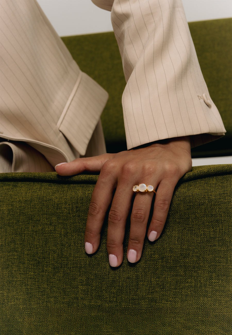 Lavani Anillo Moonlight Blanco