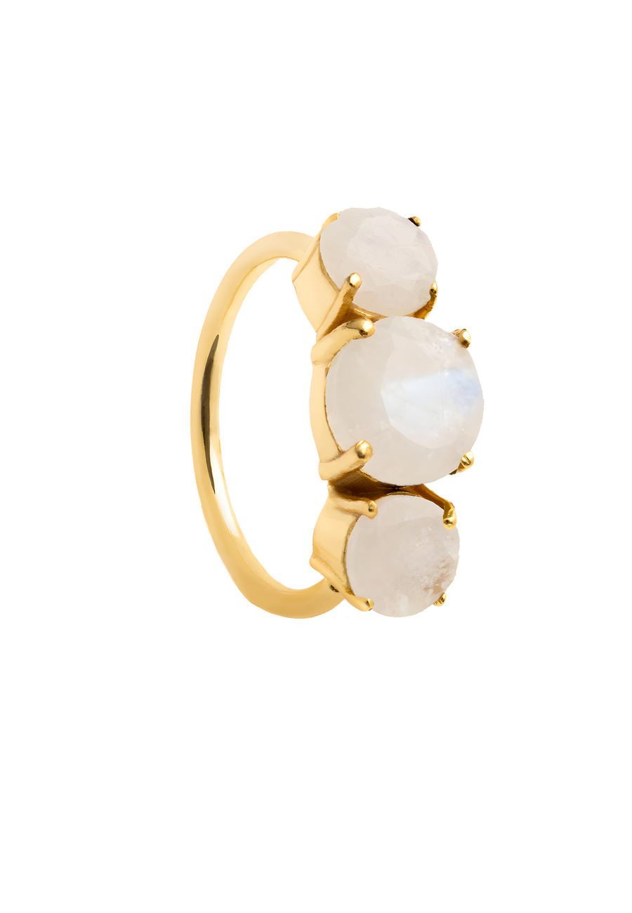 lavani Anillo Moonlight Blanco