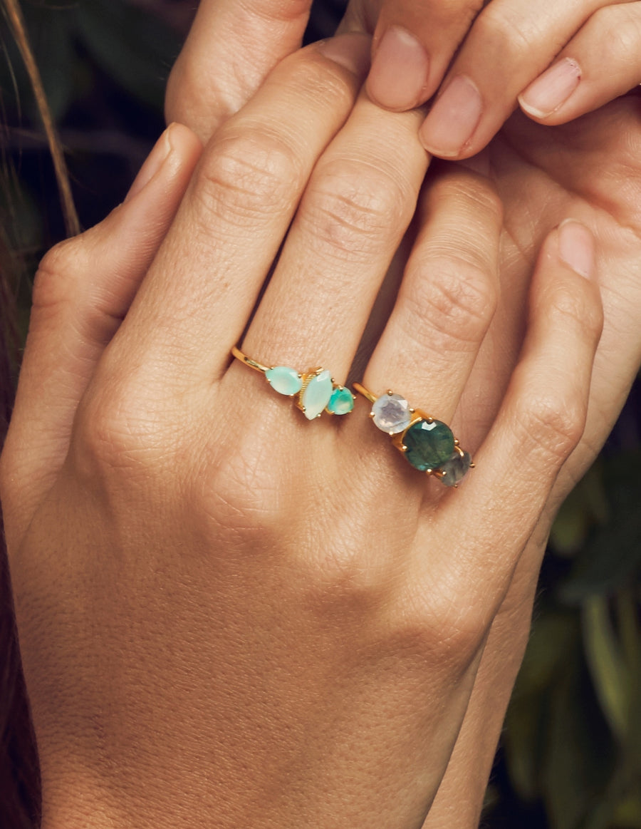 Lavani Anillo Moonlight Gris