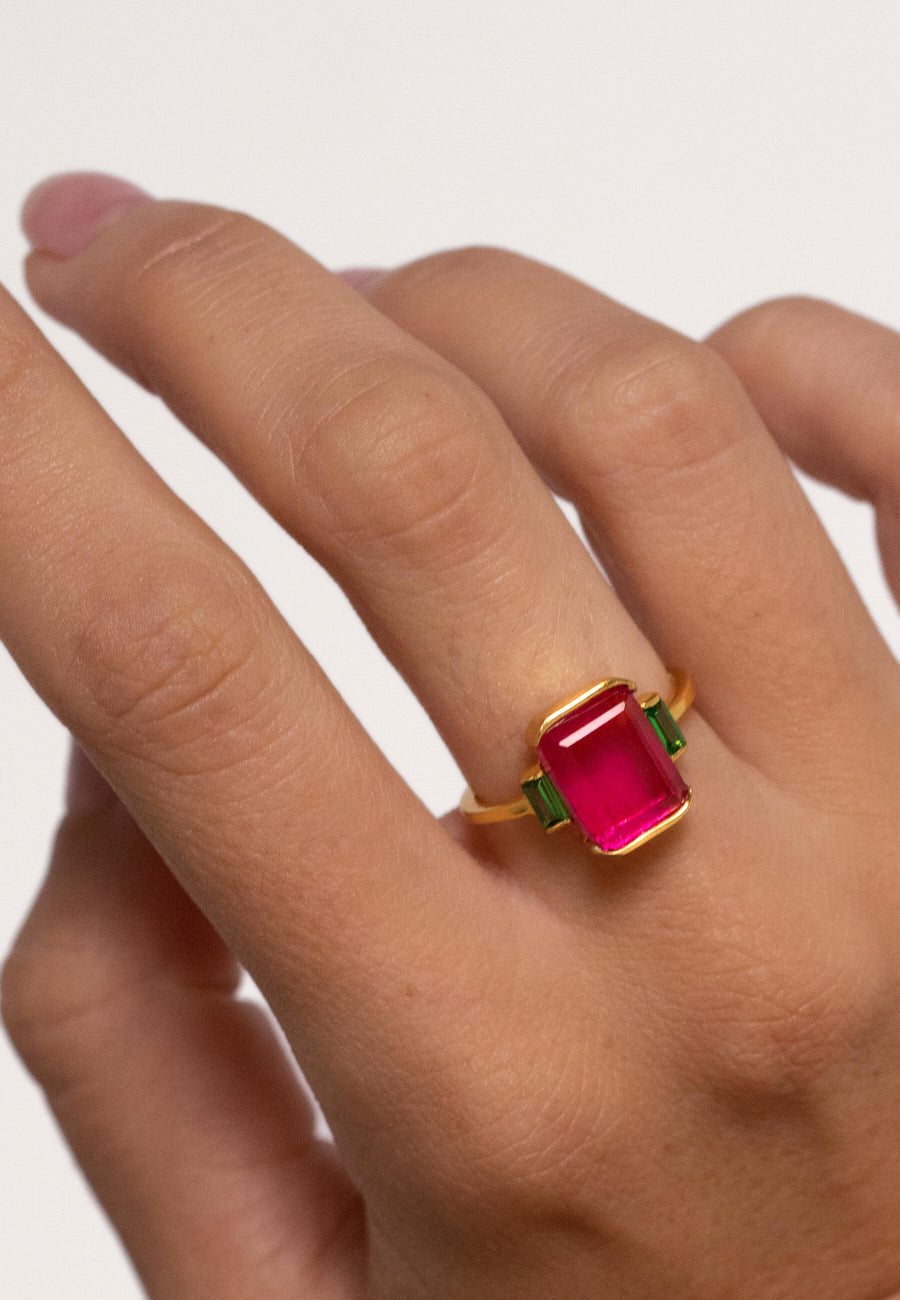 Lavani Anillo Mystere Fucsia