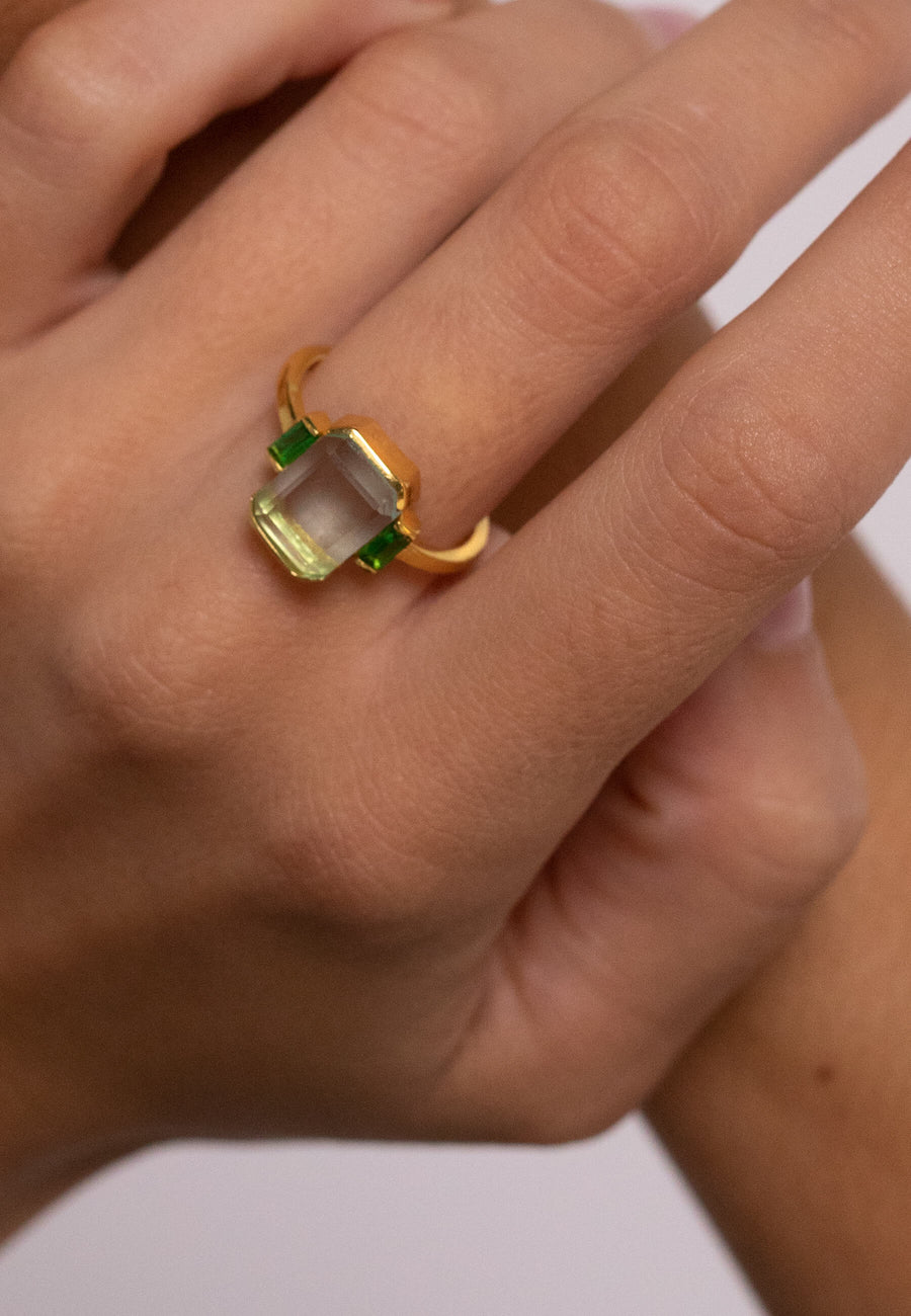 Lavani Anillo Mystere Turquesa