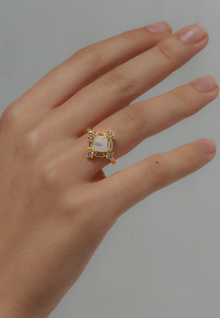 Lavani Anillo Polaris Blanco