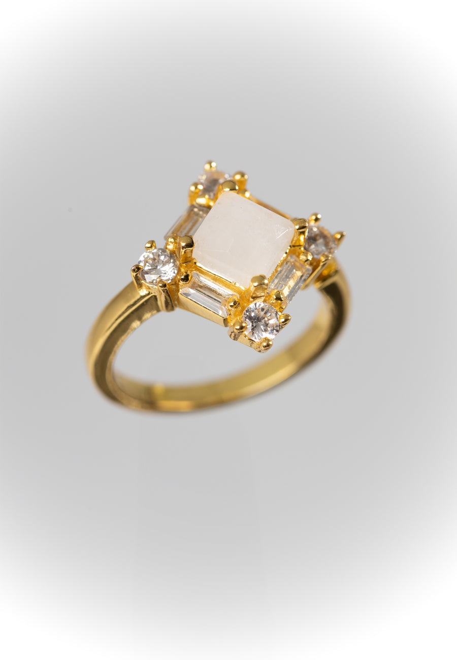 Lavani Anillo Polaris Blanco