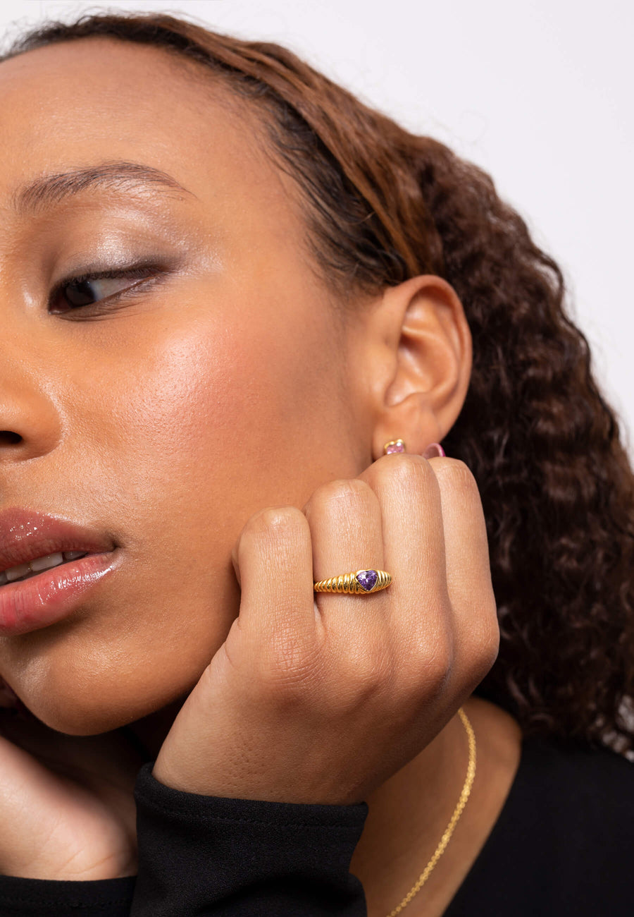 Lavani Anillo Softhearted Morado